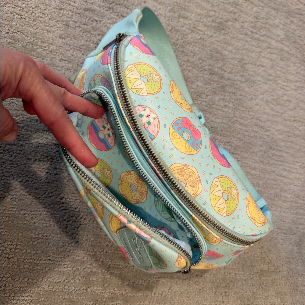 Disney Loungefly Donut Waist Bag - Mint, Pink, Yellow - Picture 5 of 16